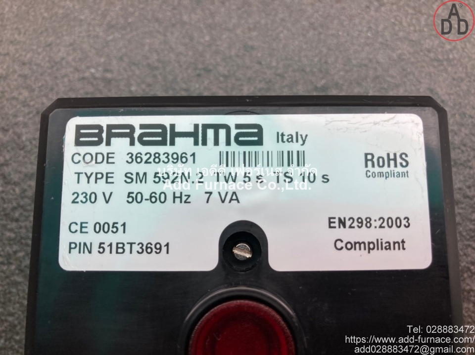 Brahma TYPE SM 592N.2 TW 5s TS 10 s (1)